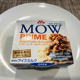 「森永 MOW PRIME バタークッキー＆クリームチーズ カップ105ml」のクチコミ画像 by Memoさん