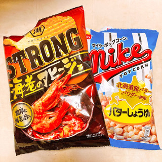 「湖池屋 KOIKEYA STRONG ポテトチップス 海老のアヒージョ 袋80g」のクチコミ画像 by 笑顔で明るく楽しい授業さん