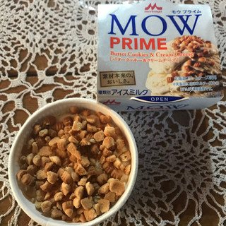 「森永 MOW PRIME バタークッキー＆クリームチーズ カップ105ml」のクチコミ画像 by __Rさん
