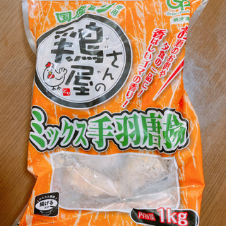 「神戸物産 鶏屋さんのミックス手羽唐揚 袋1kg」のクチコミ画像 by ぺりちゃんさん