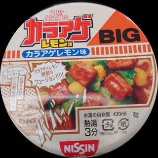 「日清食品 カップヌードル カラアゲレモン味 ビッグ カップ96g」のクチコミ画像 by tddtakaさん