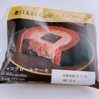 「ローソン Uchi Cafe’ ×GODIVA ショコラロールケーキ」のクチコミ画像 by ぺりちゃんさん