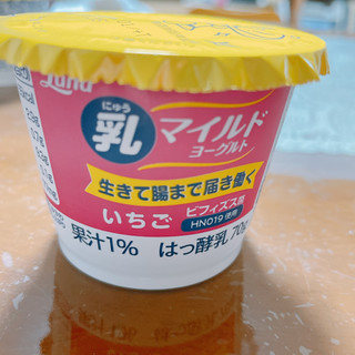「日本ルナ 乳マイルドヨーグルト いちご カップ70g×4」のクチコミ画像 by ボスレーさん