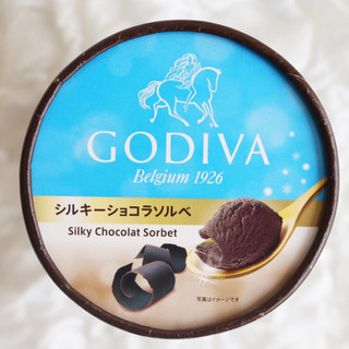 「ゴディバ カップアイス シルキーショコラソルベ カップ100ml」のクチコミ画像 by Yulikaさん