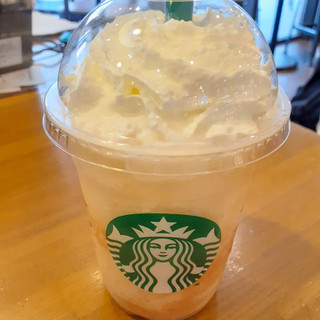 「スターバックス GO ピーチ フラペチーノ」のクチコミ画像 by 祐也ちくわさん