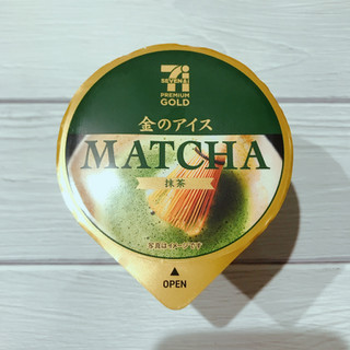 「セブンプレミアムゴールド 金のアイス 抹茶 カップ130ml」のクチコミ画像 by ice-tokkoさん