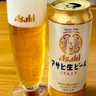 「アサヒ アサヒ生ビール 通称マルエフ 缶500ml」のクチコミ画像 by ビールが一番さん