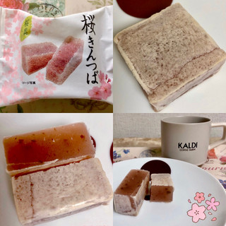 「市岡製菓 桜きんつば」のクチコミ画像 by マロンまろんさん