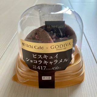 「ローソン Uchi Cafe’×GODIVA ビスキュイ ショコラキャラメル」のクチコミ画像 by AuVieuxさん