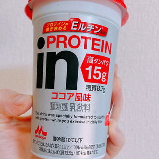 「森永 in PROTEIN ココア風味 カップ240ml」のクチコミ画像 by ぺりちゃんさん