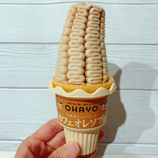 「オハヨー 牛乳屋さんがつくったカフェオレソフト カップ180ml」のクチコミ画像 by ice-tokkoさん