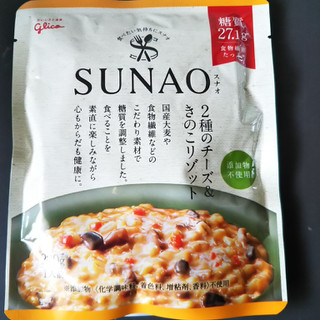 「江崎グリコ SUNAO 2種のチーズ＆きのこリゾット 袋220g」のクチコミ画像 by レビュアーさん