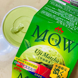 「森永 MOW 宇治抹茶 カップ140ml」のクチコミ画像 by green_appleさん