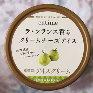 「eatime ラ・フランス香るクリームチーズアイス カップ122ml」のクチコミ画像 by Yulikaさん