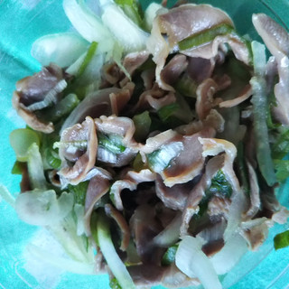 「セブン-イレブン 野菜と食べる砂肝ポン酢」のクチコミ画像 by レビュアーさん