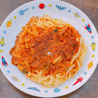 「日清食品冷凍 日清中華 汁なし担々麺 大盛り 袋360g」のクチコミ画像 by ぺりちゃんさん