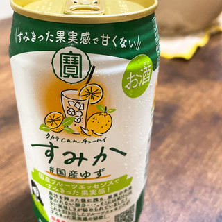 「タカラ タカラcanチューハイ すみか ＃国産ゆず 缶350ml」のクチコミ画像 by ぺりちゃんさん