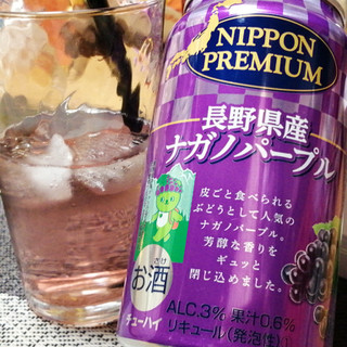 「合同酒精 NIPPON PREMIUM 長野県産ナガノパープル 缶350ml」のクチコミ画像 by 道民はっしーはっぴーさん