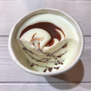 「グリコ パナップ ミルクチョコレートパフェ カップ155ml」のクチコミ画像 by ice-tokkoさん