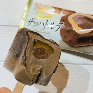 「丸永 あいすまんじゅう Dessert ザッハトルテ 袋90ml」のクチコミ画像 by ice-tokkoさん