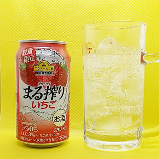 「トップバリュ ベストプライス チューハイまる搾り いちご 缶350ml」のクチコミ画像 by チューハイ好きなSさん