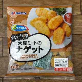 「伊藤ハム まるでお肉！大豆ミートのナゲット 袋160g」のクチコミ画像 by ティパニさん
