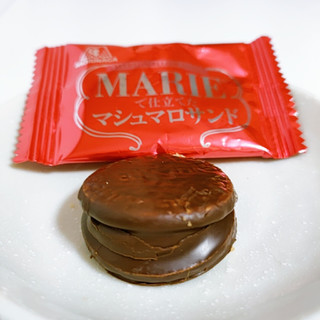 「森永製菓 マリーで仕立てたマシュマロサンド 箱8個」のクチコミ画像 by ミヌゥさん