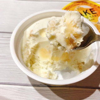 「BAKE CHEESE TART アイスクリーム カップ160ml」のクチコミ画像 by ice-tokkoさん