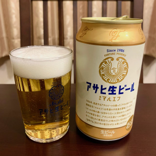 「アサヒ アサヒ生ビール 通称マルエフ 缶350ml」のクチコミ画像 by めりけんさん