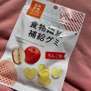 「クリート 食物繊維補給グミ りんご味 40g」のクチコミ画像 by ぺりちゃんさん