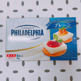 「クラフト フィラデルフィアクリームチーズ 箱18g×6」のクチコミ画像 by ぺりちゃんさん
