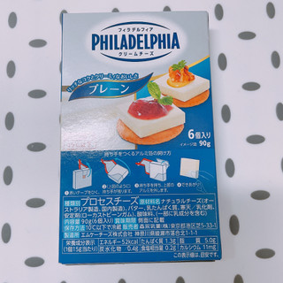 「クラフト フィラデルフィアクリームチーズ 箱18g×6」のクチコミ画像 by ぺりちゃんさん