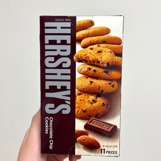 「ロッテ HERSHEY’S チョコチップクッキー 箱11枚」のクチコミ画像 by apricotさん
