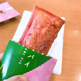 「マクドナルド 桜もちパイ」のクチコミ画像 by ぺりちゃんさん