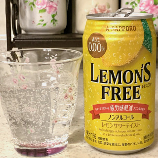 「サッポロ LEMON’S FREE 缶350ml」のクチコミ画像 by めりけんさん
