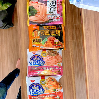 「テーブルマーク お皿がいらない 明太クリームうどん 袋270g」のクチコミ画像 by OtAさん