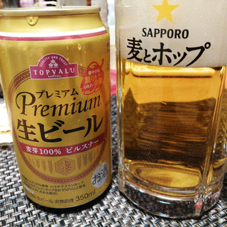 「トップバリュ プレミアム生ビール 350ml」のクチコミ画像 by 道民はっしーはっぴーさん