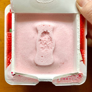 「ロッテ 爽 練乳いちご いちご果肉入り 185ml」のクチコミ画像 by カスタード ホイップさん