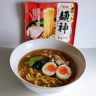 「明星食品 麺神 濃香醤油 袋120g」のクチコミ画像 by ミヌゥさん