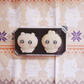 「バンダイ 食べマス ちいかわ＆うさぎ パック2個」のクチコミ画像 by ひよどっとさん