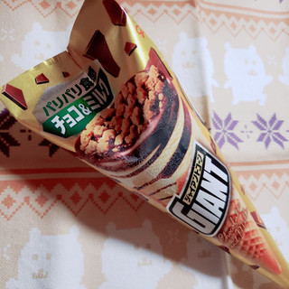 「江崎グリコ ジャイアントコーン チョコ＆ミルク」のクチコミ画像 by ひよどっとさん