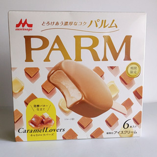 「森永 PARM キャラメルラバーズ 箱55ml×6」のクチコミ画像 by ミヌゥさん