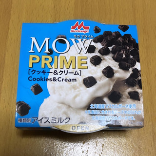 「森永 MOW PRIME クッキー＆クリーム カップ105ml」のクチコミ画像 by いちにちいちさん