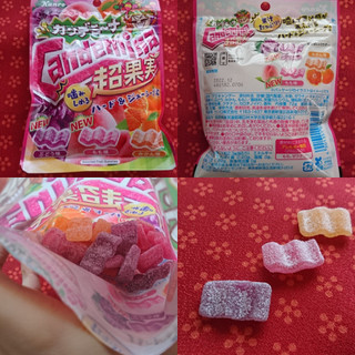 「カンロ カンデミーナグミ 超果実 袋72g」のクチコミ画像 by Yuka_Riiさん