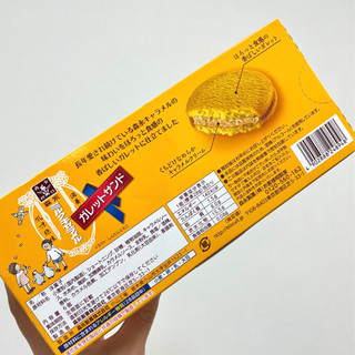 「森永製菓 ミルクキャラメルガレットサンド 箱6個」のクチコミ画像 by apricotさん