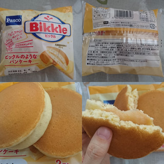 「Pasco ビックルのようなパンケーキ 袋1個」のクチコミ画像 by Yuka_Riiさん
