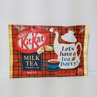 「ネスレ キットカット ミルクティー味 袋11枚」のクチコミ画像 by ミヌゥさん