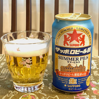 「サッポロ サッポロビール園サマーピルス 缶350ml」のクチコミ画像 by めりけんさん