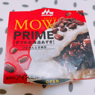 「森永 MOW PRIME ダブル北海道あずき カップ105ml」のクチコミ画像 by ぺりちゃんさん