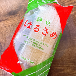 「神戸物産 緑豆 はるさめ 袋100g」のクチコミ画像 by ぺりちゃんさん